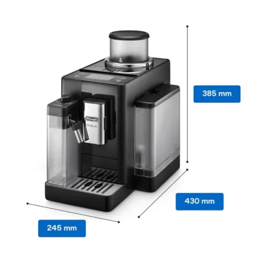 Delonghi Rivelia EXAM440.55.B Milk in Onyx Black-1
