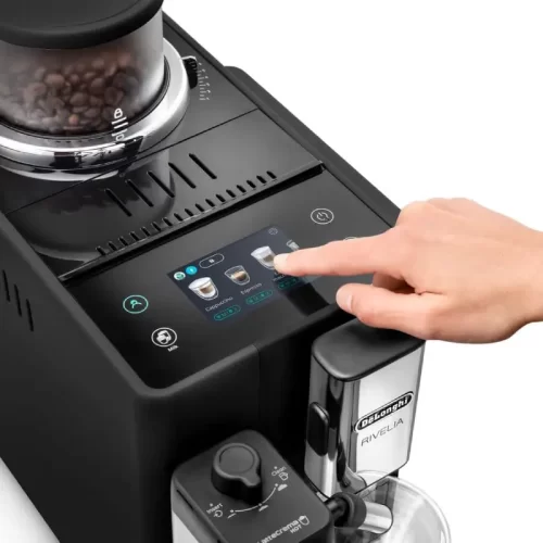 Delonghi Rivelia EXAM440.55.B Milk in Onyx Black