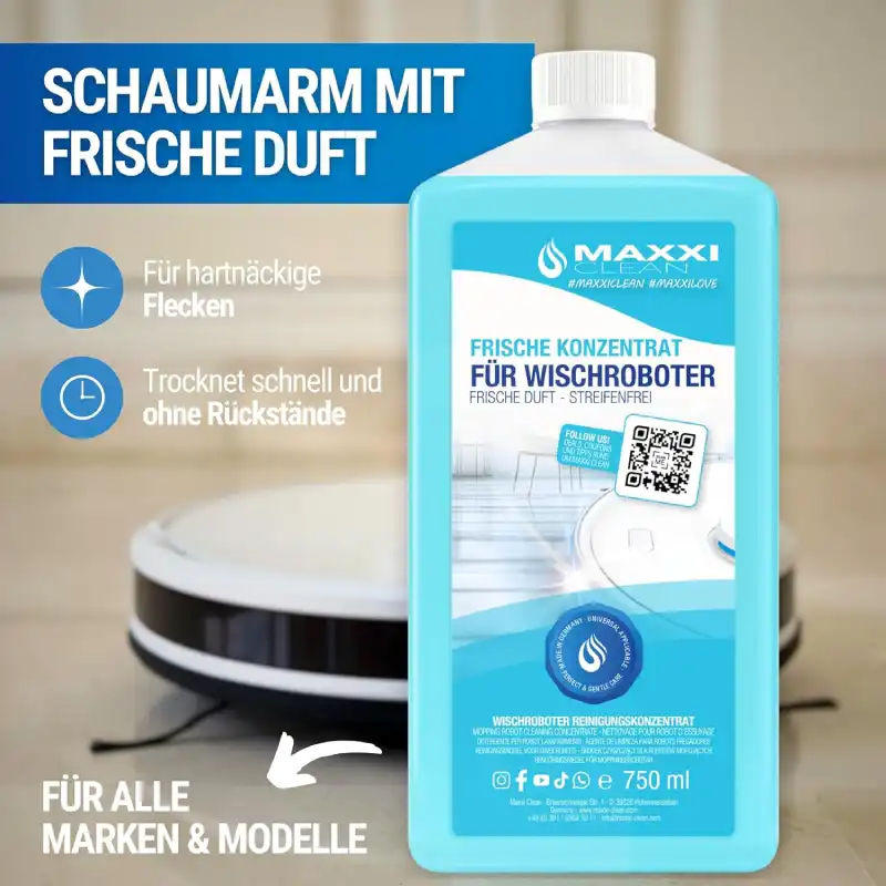 Maxxi Clean Bodenreiniger für Wischroboter